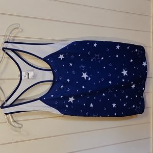 Old Navy Stars Go Dry Racerback Tank - Medium